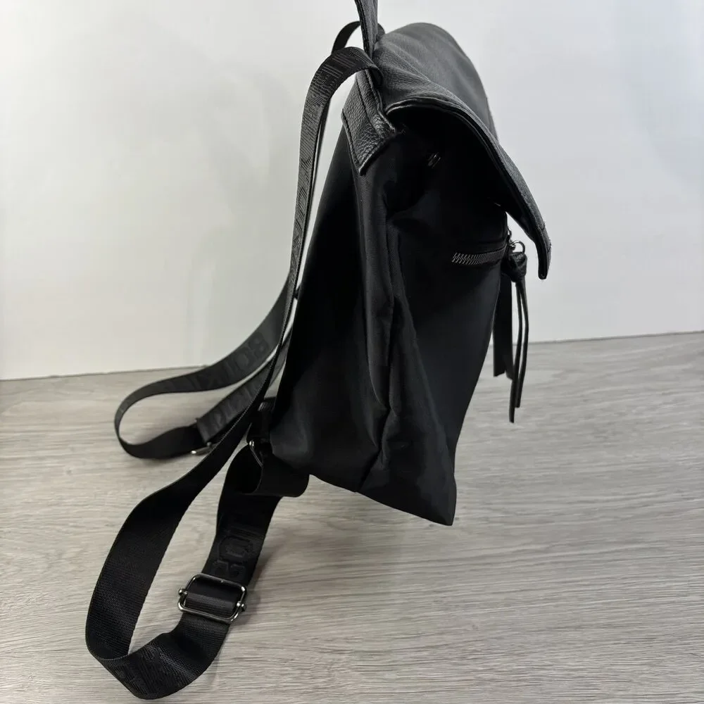 BOTKIER Vintage black Backpack Daypack Shoulder Bag Purse Vintage Trigger Canvas - Picture 6 of 11